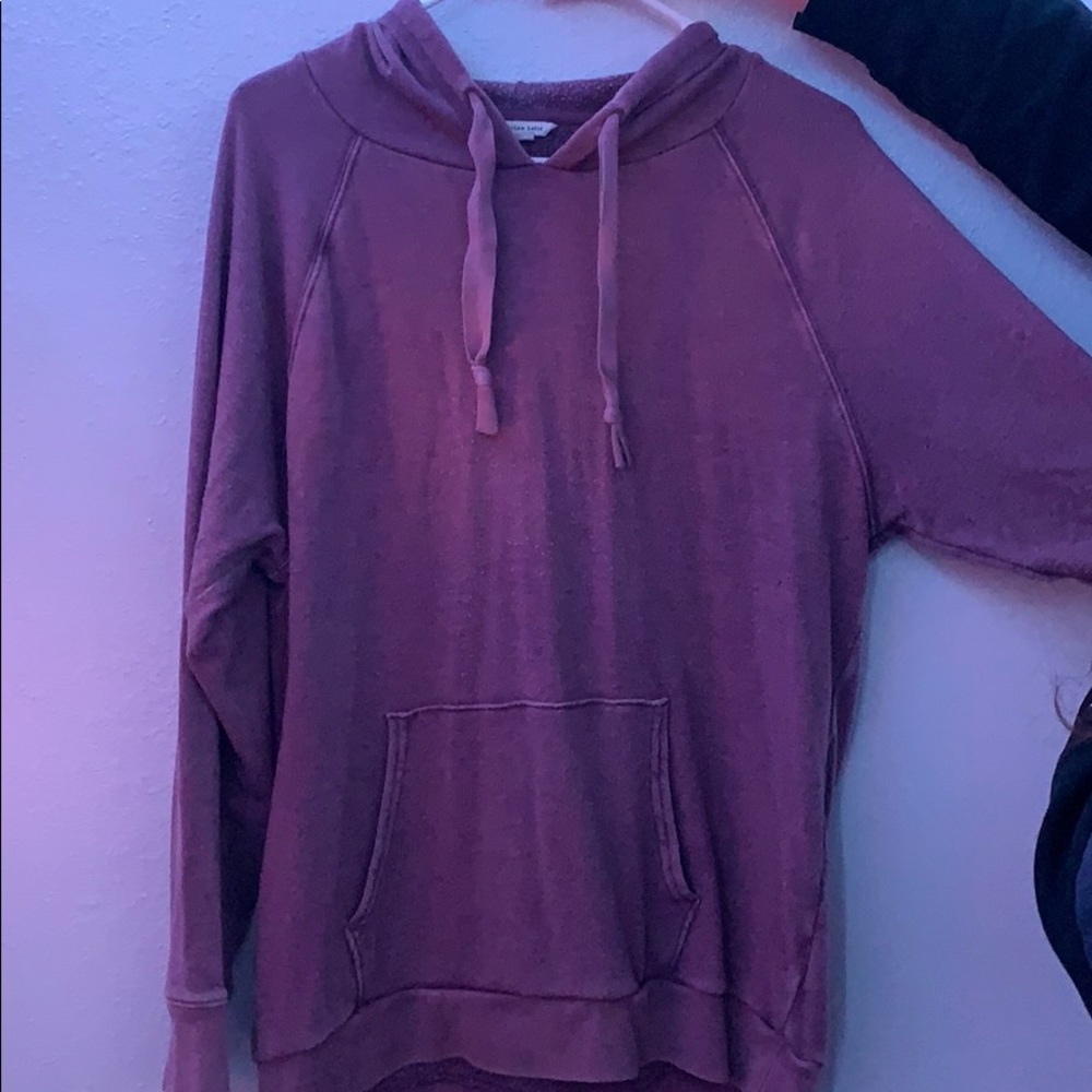 Faded purple hoodie